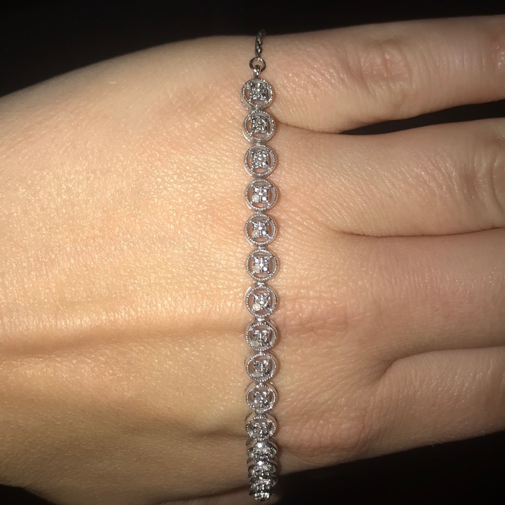 Adjustable Diamond Bracelet